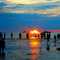 Ночь древних огней на Инглиранд(около Русалки) :: Aida10 Ночь древних огней на Инглиранд(около Русалки) :: Aida10