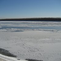Ледостав на протоке :: Anna Ivanova Ледостав на протоке :: Anna Ivanova