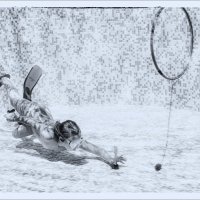 Подводная акробатика. :: Сергей Калиновский Подводная акробатика. :: Сергей Калиновский