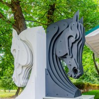 Шахматная беседка в Первомайском парке. город Курск :: Руслан Васьков Шахматная беседка в Первомайском парке. город Курск :: Руслан Васьков