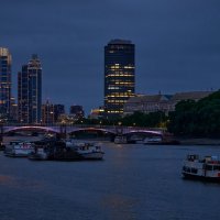 Вечер на реке... :: Dmitriy Dikikh