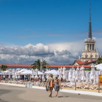 Набережная в городе Сочи :: Игорь Сикорский Набережная в городе Сочи :: Игорь Сикорский