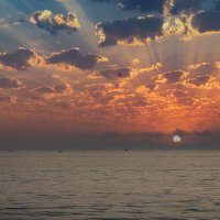 Закат в Черном море :: Игорь Сикорский