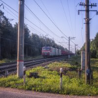 На Ж/Д переезде :: Сергей Цветков На Ж/Д переезде :: Сергей Цветков