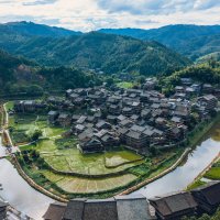 Деревня народности дун в провинции Гуйчжоу, Китай :: Дмитрий 