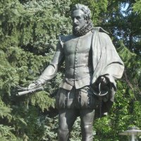 Памятник Сервантесу в Москве :: Дмитрий Никитин