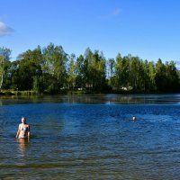 Первый день осени на Смоленщине. :: Милешкин Владимир Алексеевич Первый день осени на Смоленщине. :: Милешкин Владимир Алексеевич