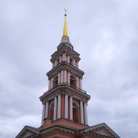 Колокольня Казачьего Собора в Петербурге. :: Светлана Калмыкова Калмыкова