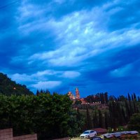 Вечер в Новом Афоне :: Татьяна Пальчикова Вечер в Новом Афоне :: Татьяна Пальчикова