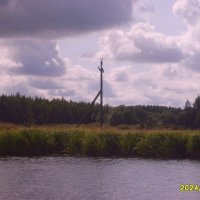 Столб на острове :: fogmeadowww m