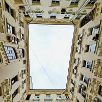 Двор-колодец. Саввинское подворье. Москва. :: Любимова Ольга 