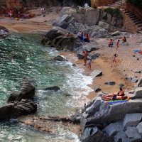 Маленький пляж :: Юрий. Шмаков