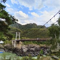 Ороктойский мост на Алтае . :: Мила Бовкун