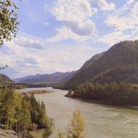 Река Катунь . Алтай . :: Мила Бовкун