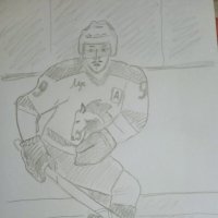 Хоккеист команды НЭВЗ Новочеркасск. :: Светлана Калмыкова Калмыкова