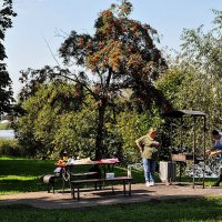 Шашлык под рябиной ! ) :: Анатолий Колосов