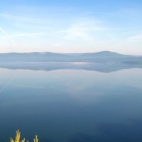 Летнее утро на озере Тургояк (панорама). :: Алексей Трухин