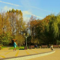 В ОСЕННЕМ ПАРКЕ БЛАГОДАТЬ :: Валентина В ОСЕННЕМ ПАРКЕ БЛАГОДАТЬ :: Валентина