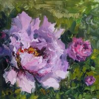 "В парке Чаир" (в частной коллекции) :: Валерий Кокорев