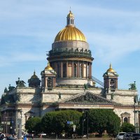 Исаакиевские собор и сквер :: Сергей Беляев