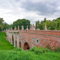 Большой мост через овраг в парке Царицыно :: Ольга Большой мост через овраг в парке Царицыно :: Ольга