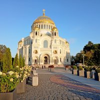 Якорная площадь и Большой Морской собор. :: Лия ☼ Якорная площадь и Большой Морской собор. :: Лия ☼