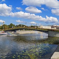 Лужков мост. :: Сергей Фомичев
