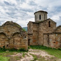Сентинский храм Х век. Теберда, Карачаево-Черкесия. :: Дина Евсеева