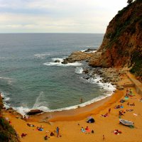 Маленький пляж Тоссы Де Мар :: Юрий. Шмаков