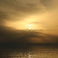 Туманный закат :: Валерий 