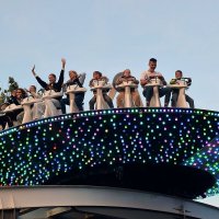 Любители экстрима на высоте в День города. :: Татьяна Помогалова