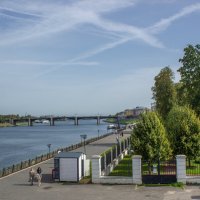 Вид со "Староволжского моста". :: Михаил "Skipper" Вид со "Староволжского моста". :: Михаил "Skipper"