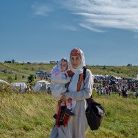 Парк «Бирская крепость». Фестиваль «Река времени». :: Сергей Шатохин Парк «Бирская крепость». Фестиваль «Река времени». :: Сергей Шатохин