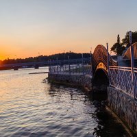 Закат и мост :: Grishkov S.M.