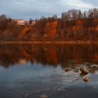 Вечер на реке. :: Михаил Колосов Вечер на реке. :: Михаил Колосов