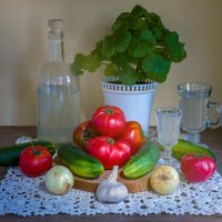 Красное и зеленое. :: Serj Korinkevich