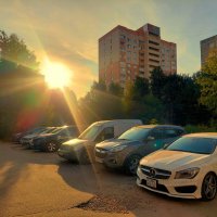 железные кони греются на солнышке :: Артём 