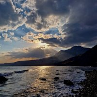 Закат солнца над морем :: Мария Яковлева