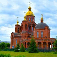 Чебоксары. Собор Сергия Радонежского. :: Пётр Чернега