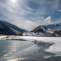 Зарамагское водохранилище в Северной Осетии. :: Дина Евсеева