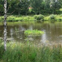 Водохранилище реки Ворожа :: Александр Ильчевский Водохранилище реки Ворожа :: Александр Ильчевский