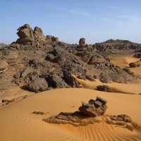 Горный массив Тадрарт-Меггедет, Ливия. :: unix (Илья Утропов)