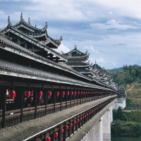 Мосты фэнъюй, или мосты ветра и дождя в Гуйчжоу, Китай :: Дмитрий Мосты фэнъюй, или мосты ветра и дождя в Гуйчжоу, Китай :: Дмитрий