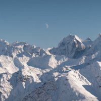 Фрагмент Кавказского горного хребта. :: Егор Бугримов