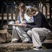 В две руки. :: Александр 