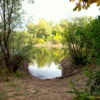 Уральск, Западный Казахстан, сентябрь в затоне имени Чапаева на реке Урал :: Александр Облещенко
