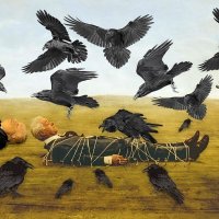 Хичкок и Хокс .  Птицы Хичкока. :: Владимир Безгрешнов