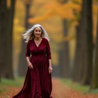 Я ещё не успела испить свою Осень, а уже Снегопад сторожит у ворот... :: Николай Кандауров Я ещё не успела испить свою Осень, а уже Снегопад сторожит у ворот... :: Николай Кандауров