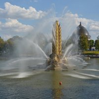 Фонтан Золотой колос на ВДНХ :: Анастасия Смирнова