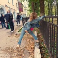 Ну почти Мюнхаузен, только за попу себя вытаскивает) :: Артём 